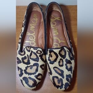 Sam Edelman Leopard Print Loafers